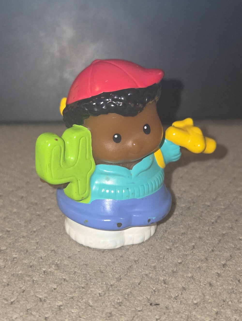Fisher Price Little People Time To Learn Preschool Numbers Green #4 Michael